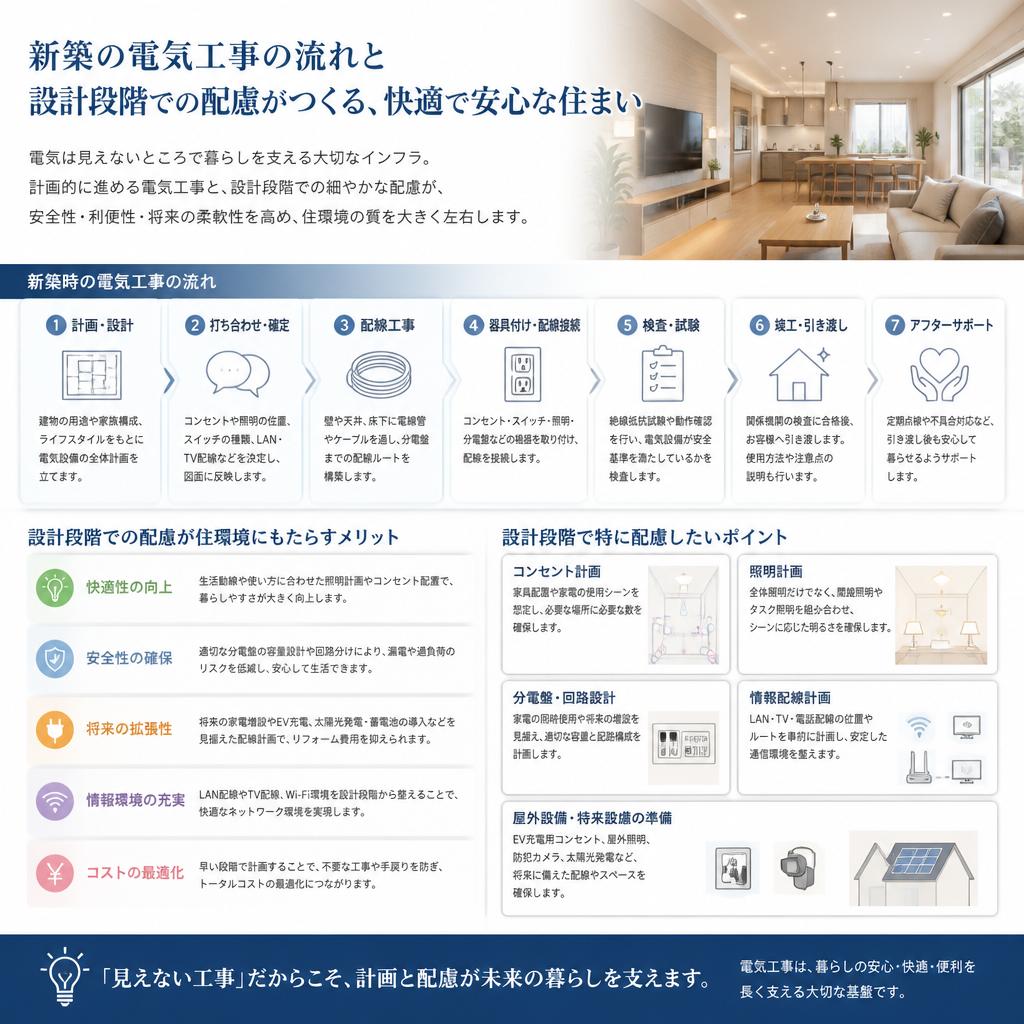 2. 新築工事でも安心、安全を重視
