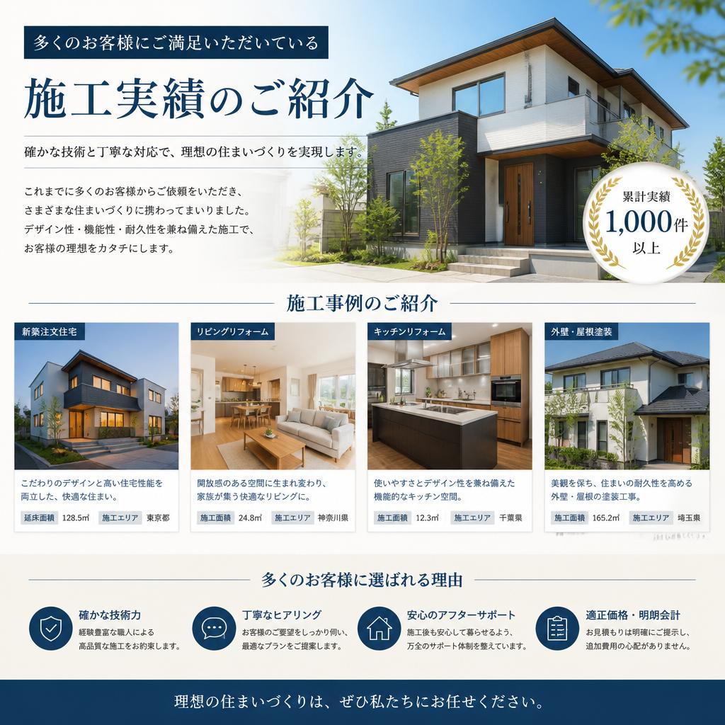 4. お客様の声と実績